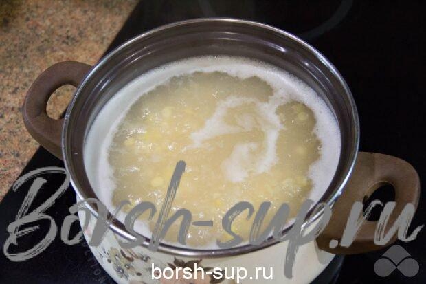 Гороховый крем-суп – фото приготовления рецепта, шаг 2