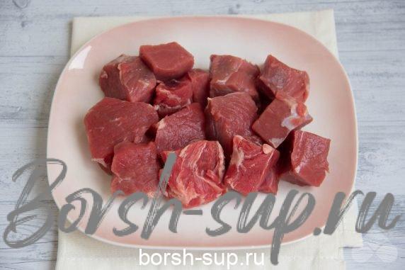 Кавказская хашлама с говядиной – фото приготовления рецепта, шаг 1