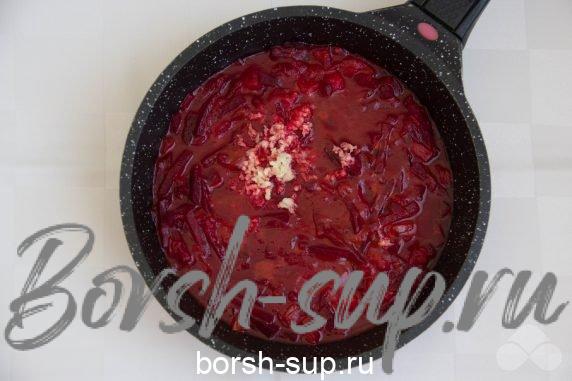 Украинский борщ – фото приготовления рецепта, шаг 8