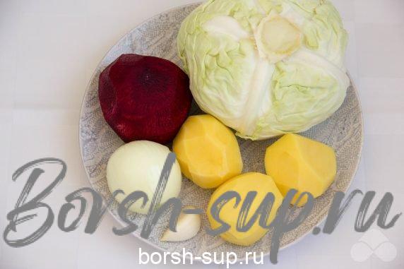 Украинский борщ – фото приготовления рецепта, шаг 3