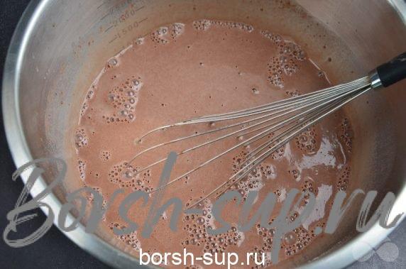 Шоколадные блины с какао – фото приготовления рецепта, шаг 5