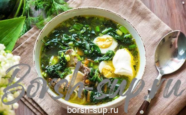 Крапивный суп с курицей и картофелем – рецепт на обед летом
